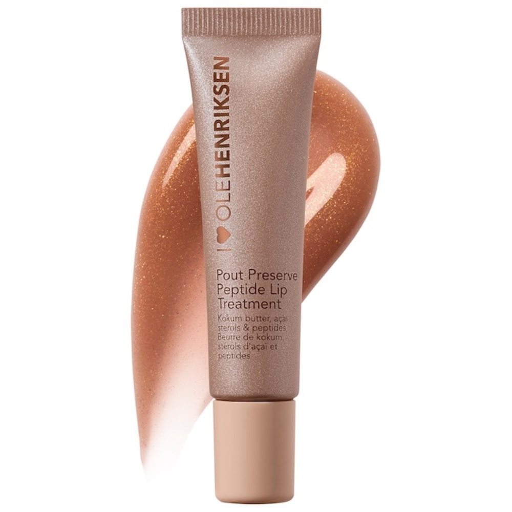 OLEHENRIKSEN NIB Pout Preserve Hydrating Peptide Lip Treatment Creme Brulee